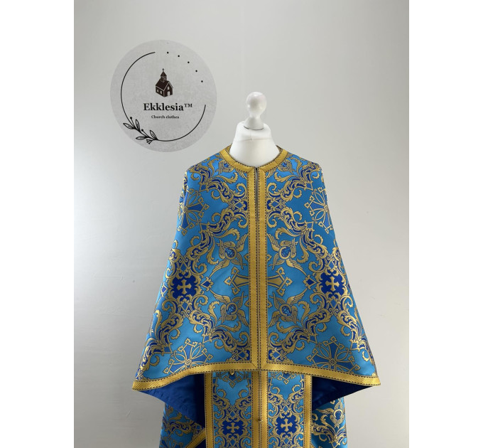 Greek style vestment for priest - Orthodox liturgical vestment in brocade