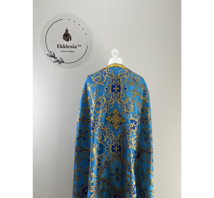 Greek style vestment for priest - Orthodox liturgical vestment in brocade