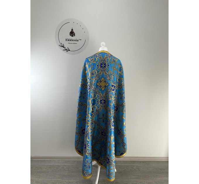 Greek style vestment for priest - Orthodox liturgical vestment in brocade