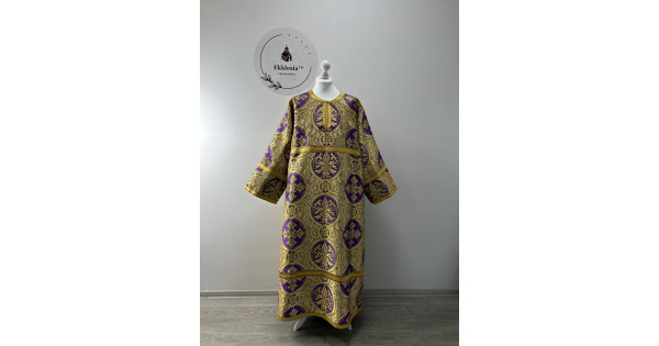 Orthodox sctichar made of rich purple brocade - Altar boy robe - Reader ...