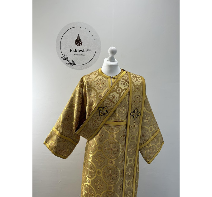 Orthodox sticharion for protodeacon - Deacon's alb - Liturgical stichar
