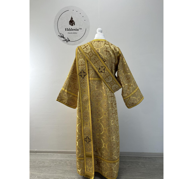 Orthodox sticharion for protodeacon - Deacon's alb - Liturgical stichar