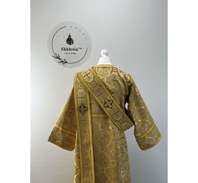 Orthodox sticharion for protodeacon - Deacon's alb - Liturgical stichar