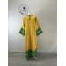 Embroidered deacon's vestment - Gabardine and brocadesticharion and orar