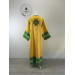 Embroidered deacon's vestment - Gabardine and brocadesticharion and orar