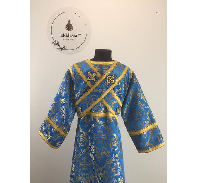 Sticharion for subdeacon - Orthodox stichar - Altar boy robe - Single orar