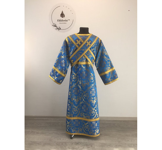 Sticharion for subdeacon - Orthodox stichar - Altar boy robe - Single orar