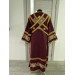 Embroidered subdeacon's vestment set - Liturgical stichar and single orar
