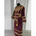 Embroidered subdeacon's vestment set - Liturgical stichar and single orar