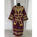 Embroidered subdeacon's vestment set - Liturgical stichar and single orar