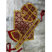 Bishop's Vestments in red brocade - Vestments for Bishop - Archbishop vestments