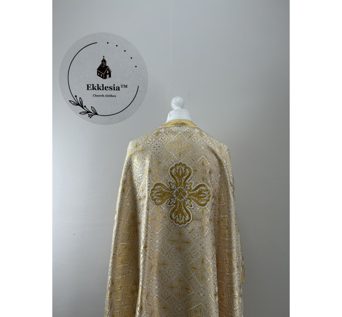 Liturgical vestment for Orthodox priest - Phelon in Greek style