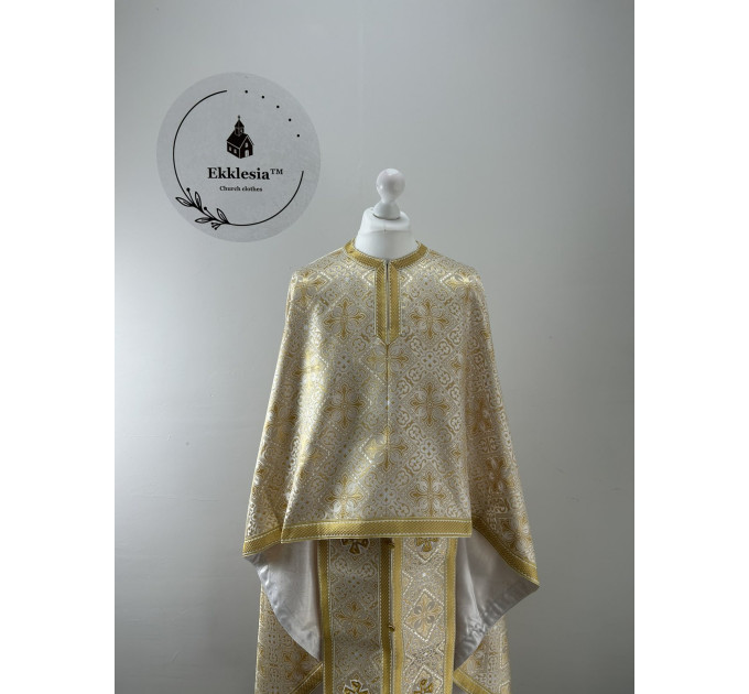 Liturgical vestment for Orthodox priest - Phelon in Greek style