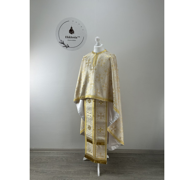 Liturgical vestment for Orthodox priest - Phelon in Greek style