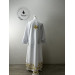 Embroidered Stikhar in gabardine - podriznik - Priest stikhar - Altar vestment