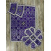 Slavic-style priest vestment for Lent - Orthodox set - Church brocade phelon